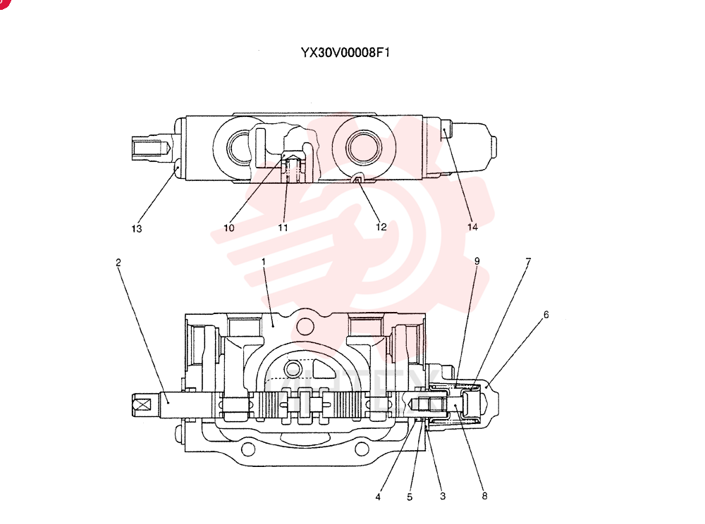 VALVE SECTION YX30V00008F1