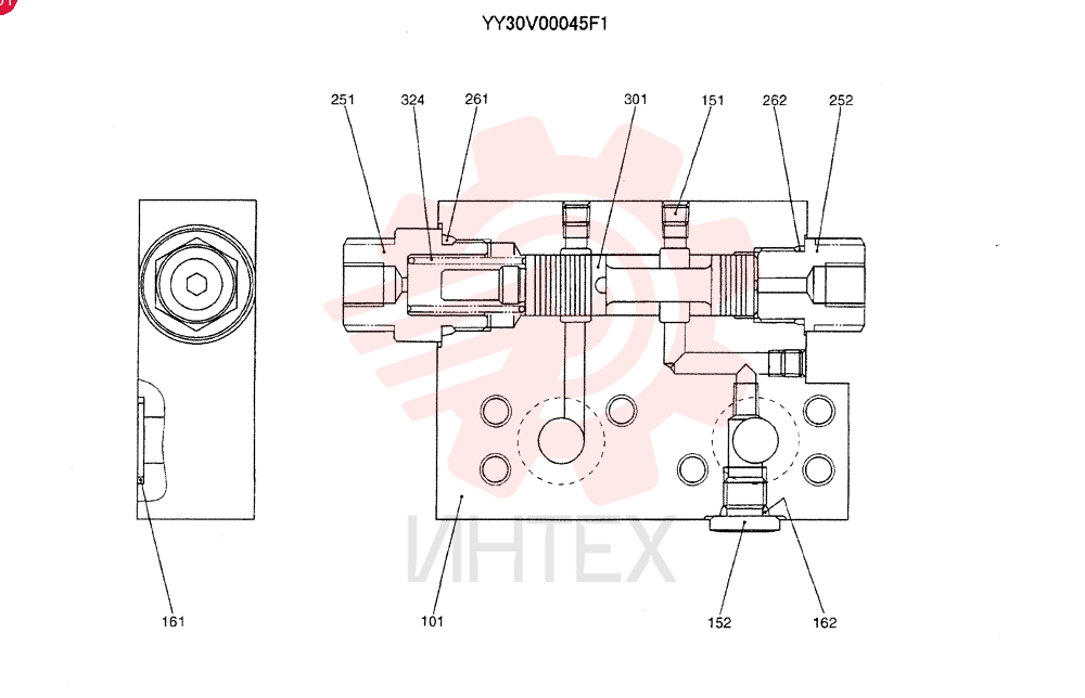 CONTROL VALVE YY30V00045F1