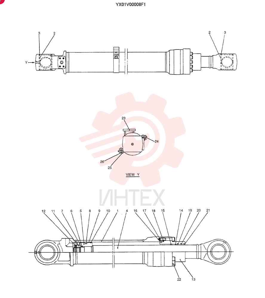 CYLINDER YX01V00008F1