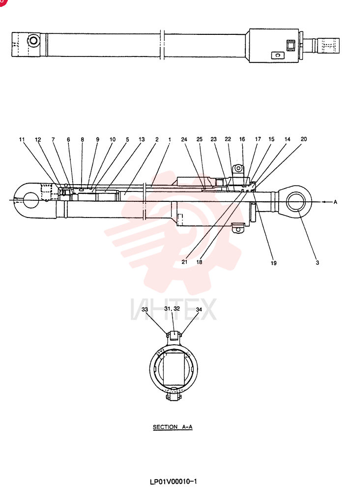 CYLINDER ASSY. LP01V00010F1