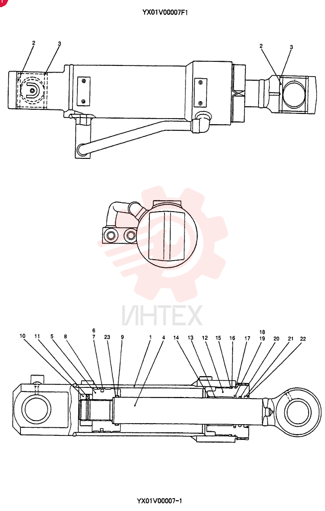 CYLINDER YX01V00007F1