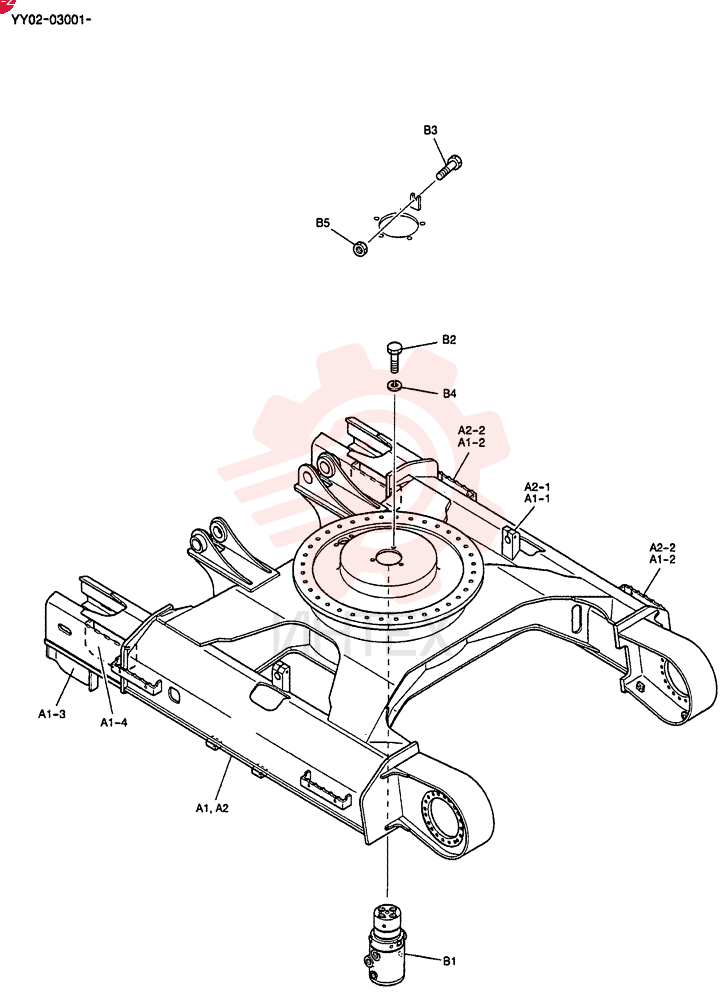 FRAME, LOW (FOR IRON) YX02F00016P1