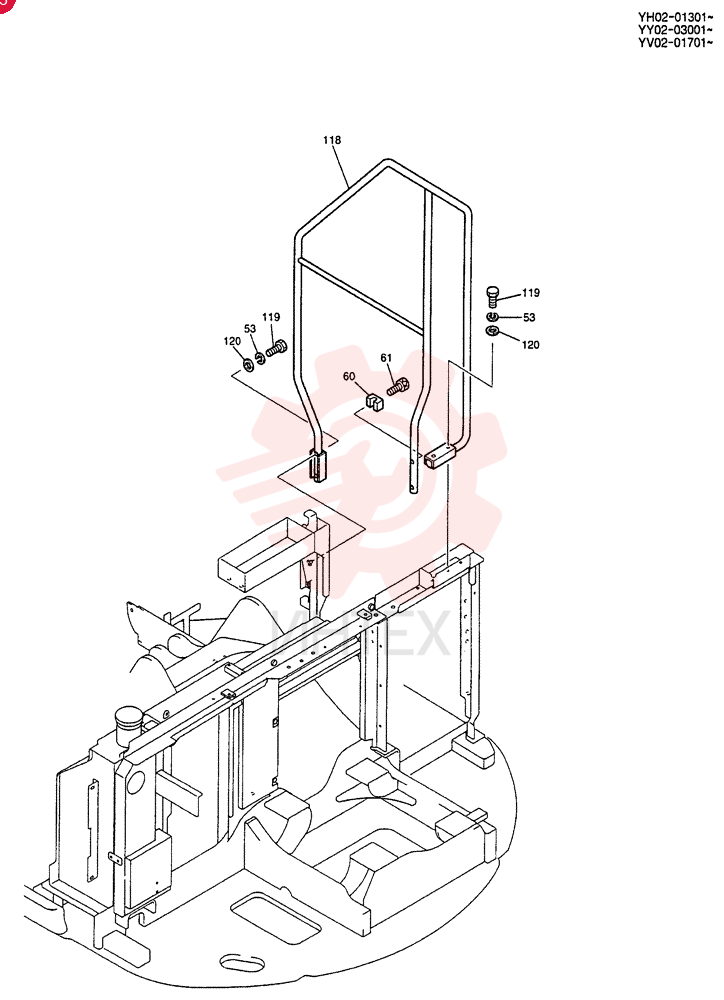 GUARD ASSY. YY21C00010F1 (1)
