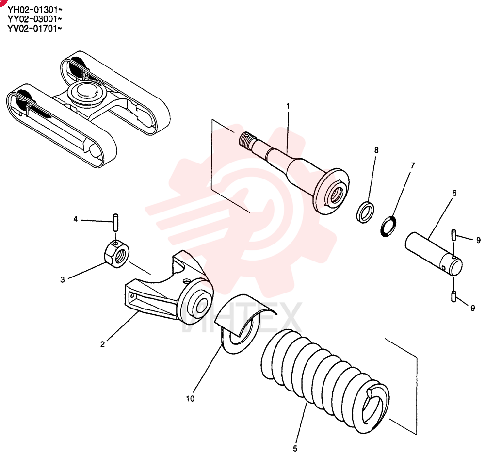 IDLER YX54D00002F1