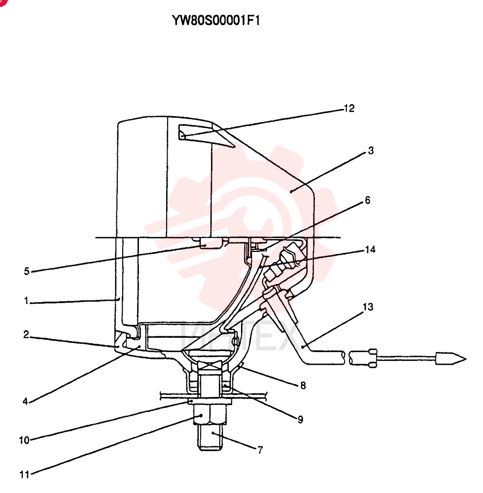 LIGHT ASSY. YW80S00001F1