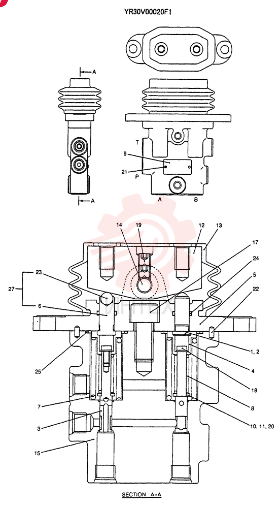 VALVE YR30V00020F1