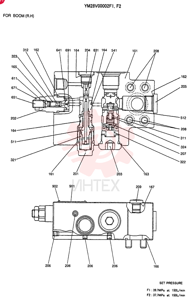 VALVE YM28V00002F1