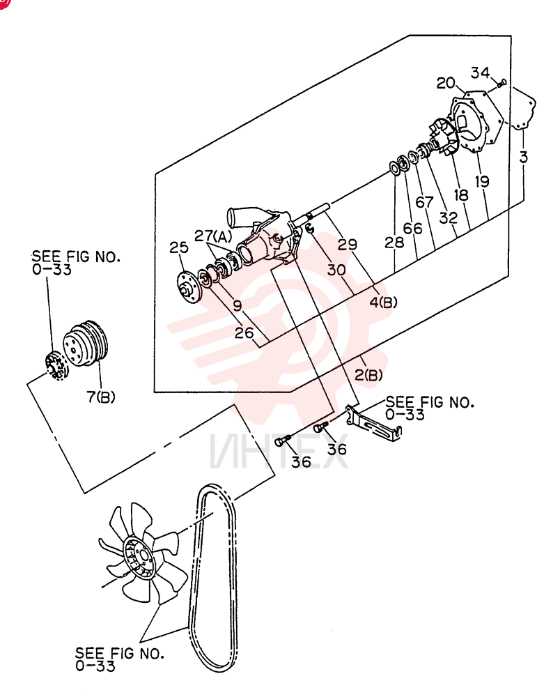 WATER PUMP VI1136108001