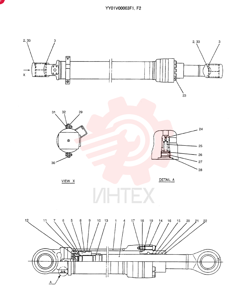 CYLINDER ASSY. YY01V00003F1