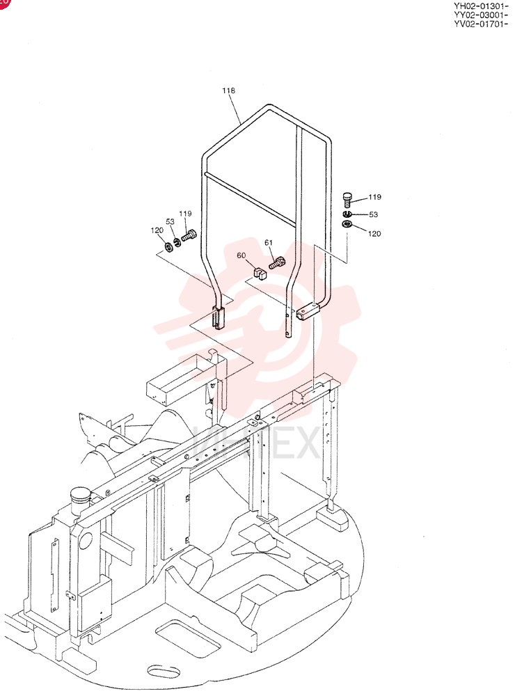GUARD ASSY. YY21C00010F1 (4)