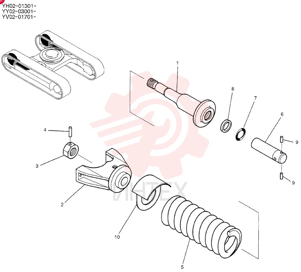 IDLER YX54D00002F1
