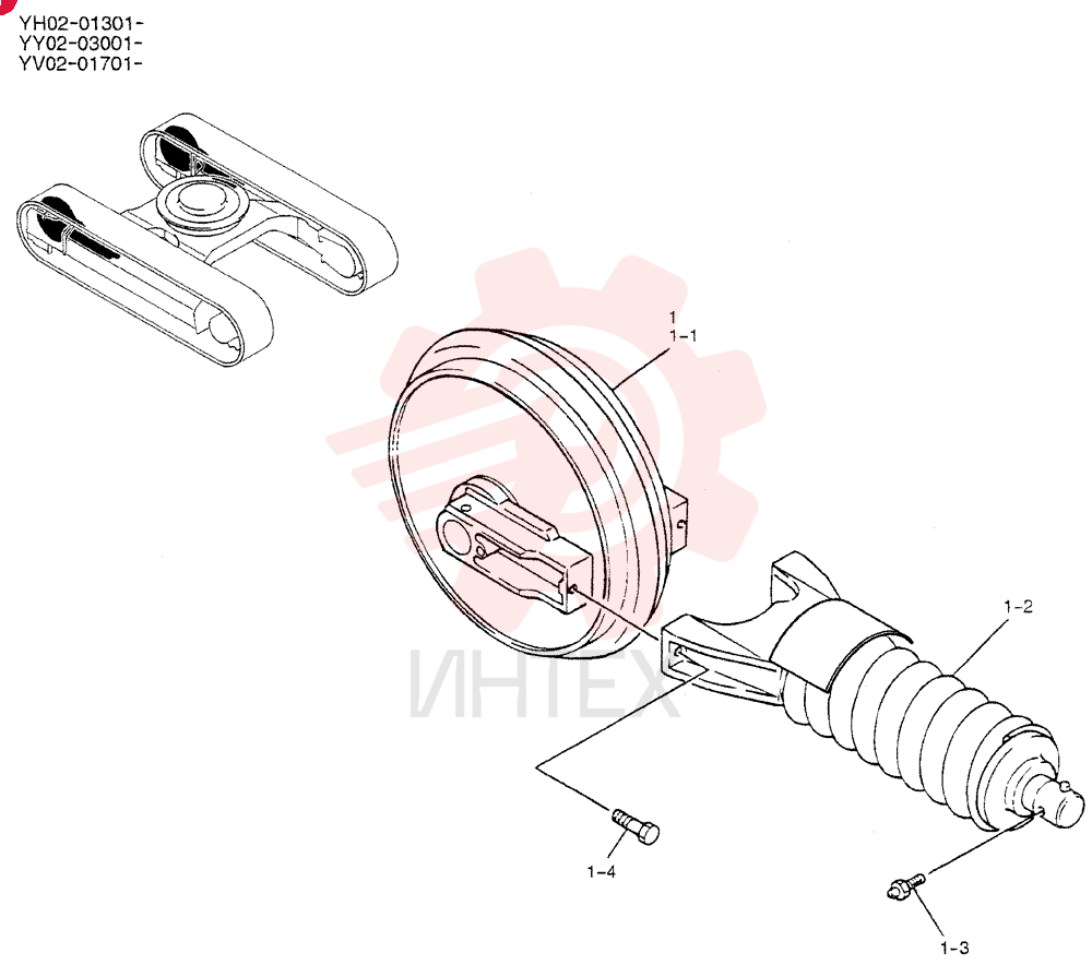 IDLER YX52D00009F1