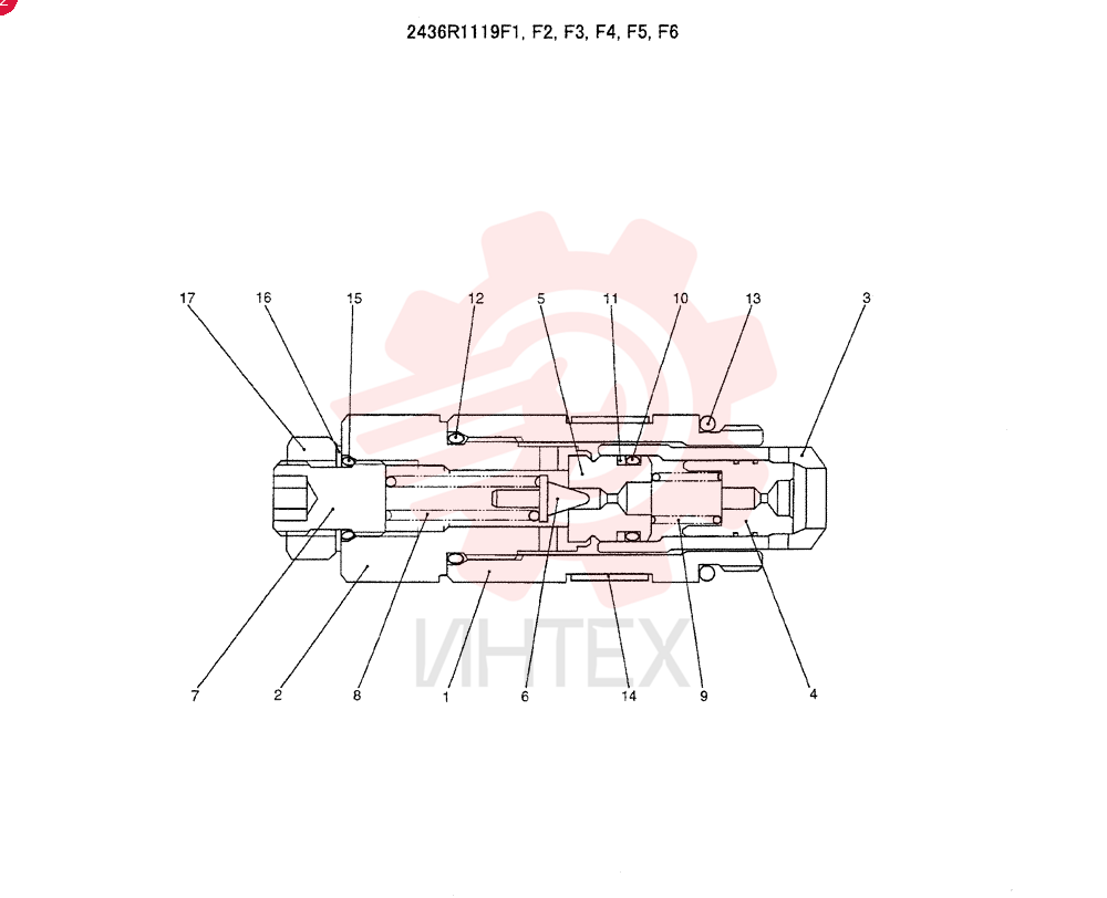 VALVE 2436R1119F1