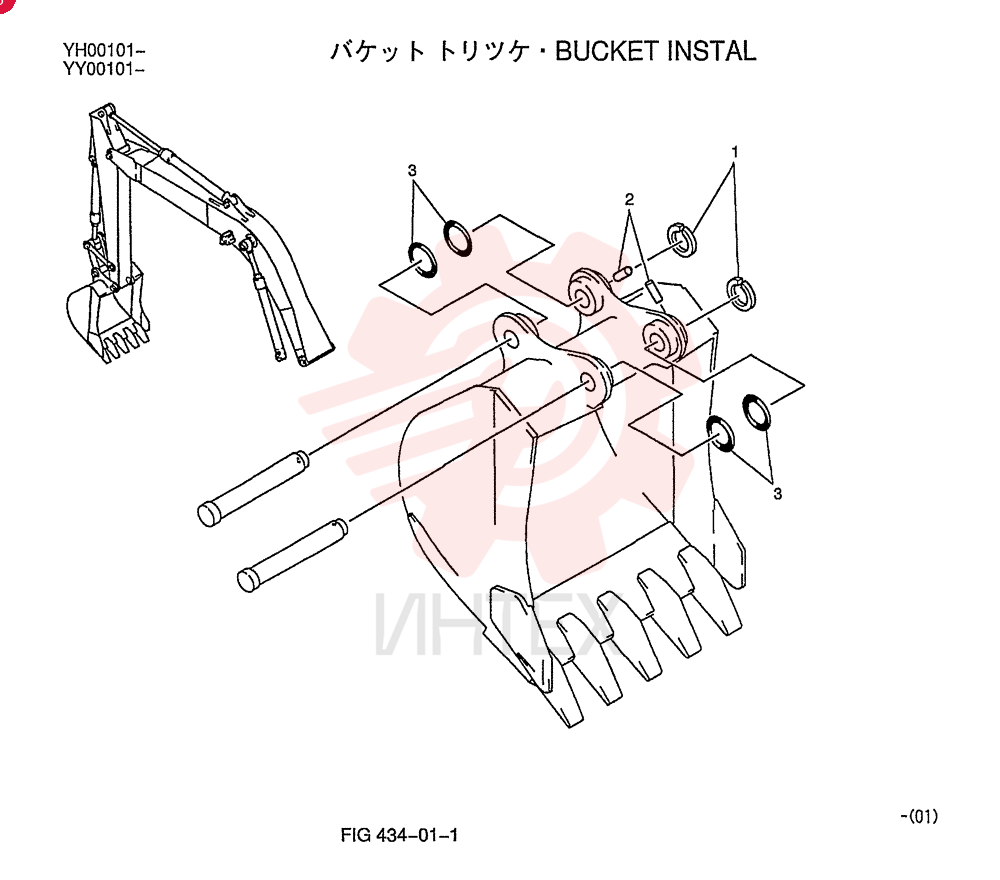 BUCKET LP61B00008F1
