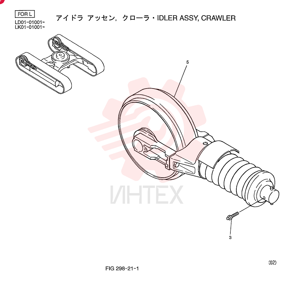 IDLER YN52D00012F1
