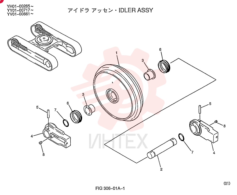 IDLER YV52D00002F1
