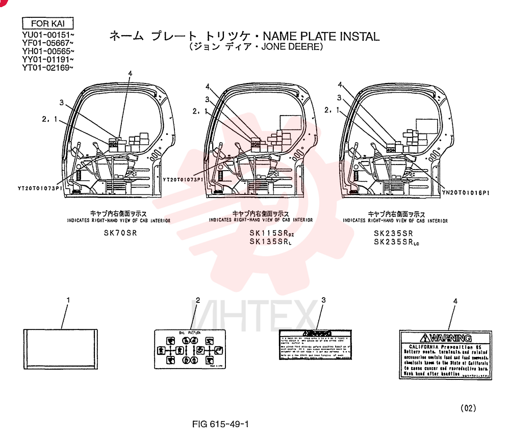 LABEL YT22T00030F1