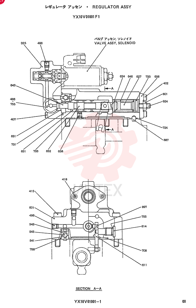 REGULATOR YX10V01001F1