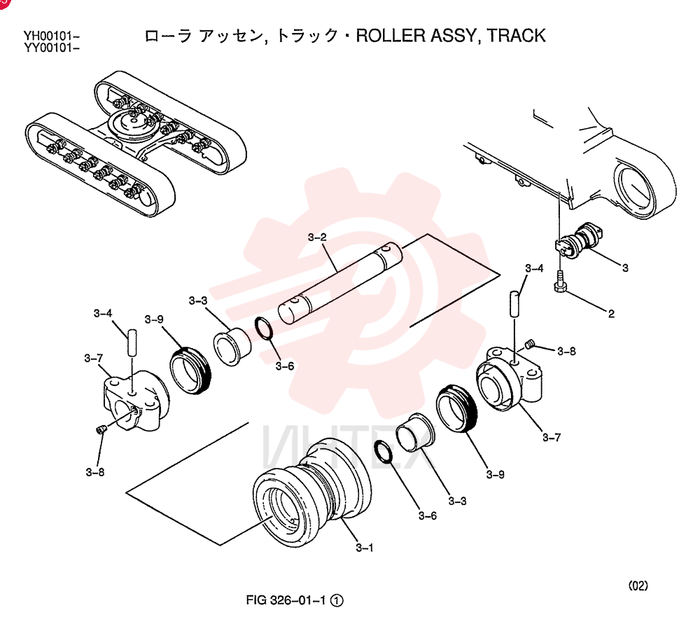 ROLLER LP64D00001F3