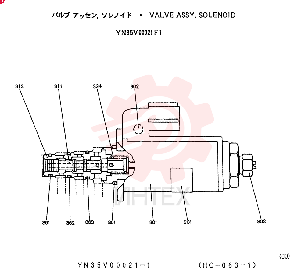 SOLENOID VALVE YN35V00021F1