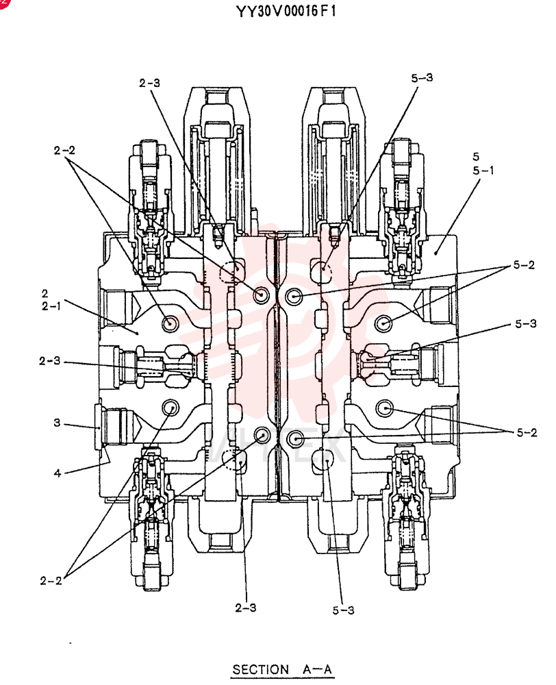 VALVE ASSY, CONTROL YY30V00016F1 (2)