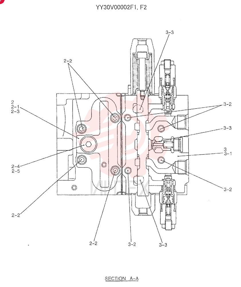 VALVE ASSY, CONTROL YY30V00002F1 (1)