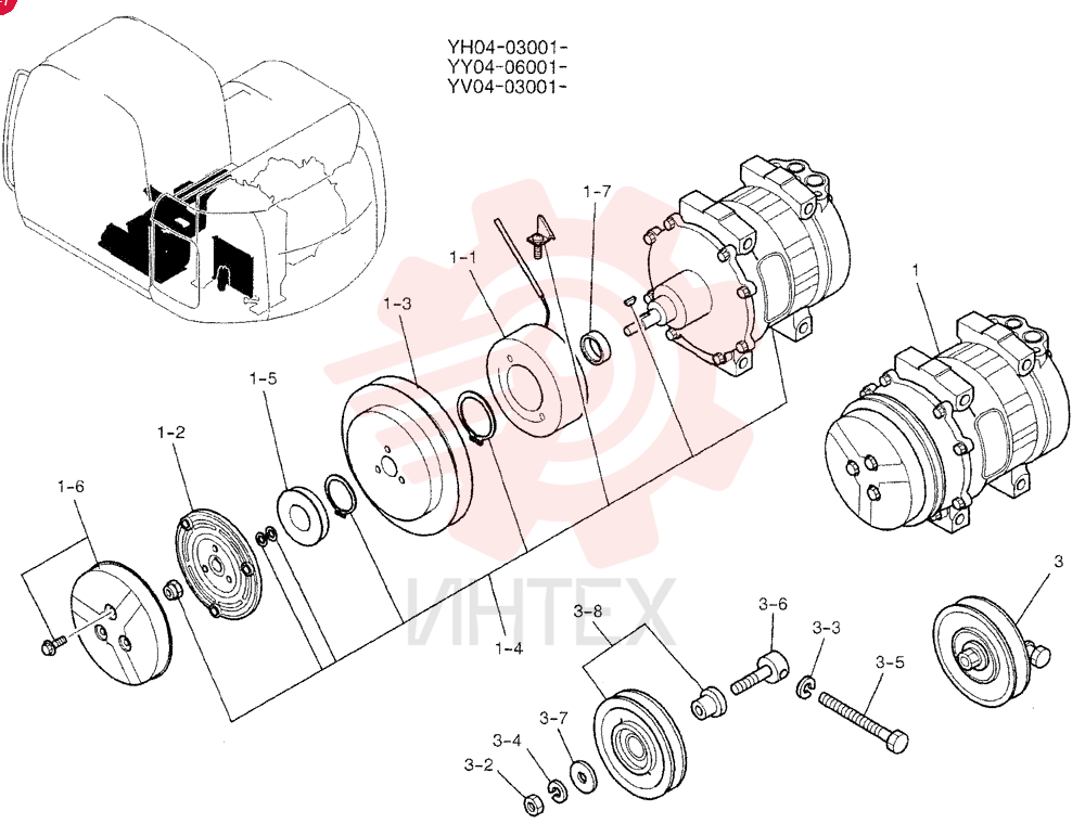 COMPRESSOR YX91V00002F2