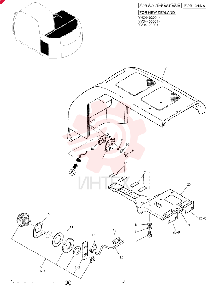 COVER ASSY YY21C01114F1