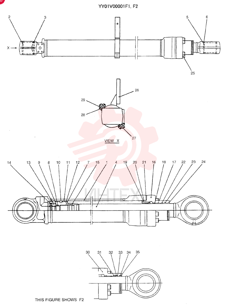 CYLINDER ASSY. YY01V00001F1 (2)