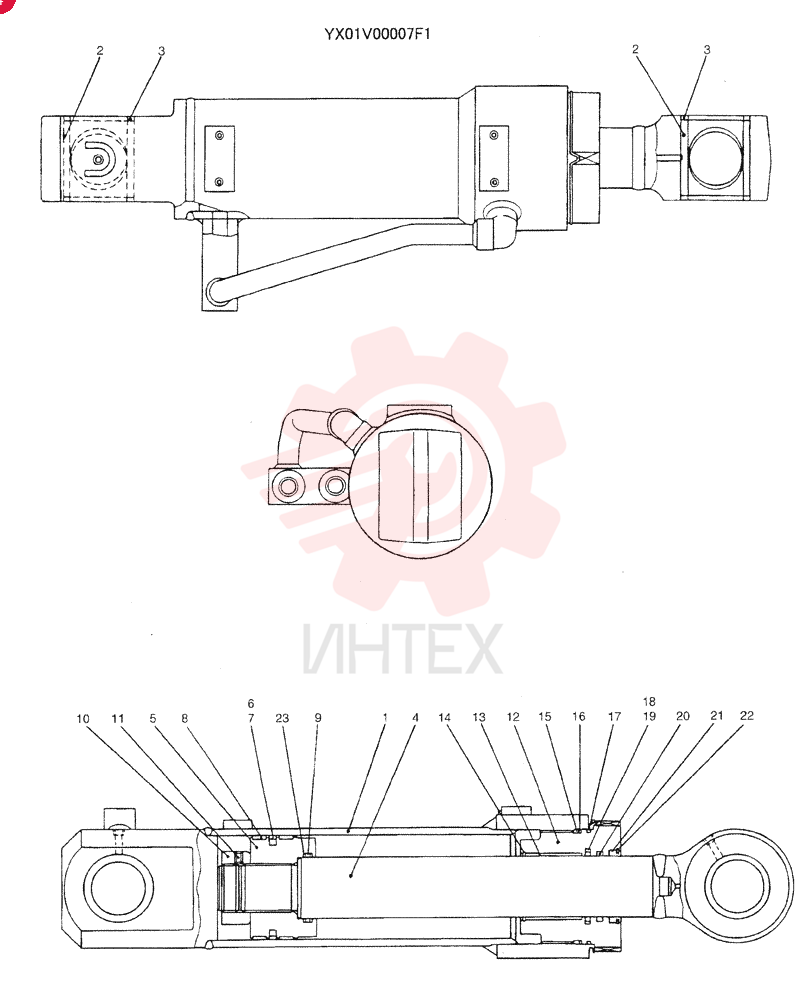 CYLINDER YX01V00007F1