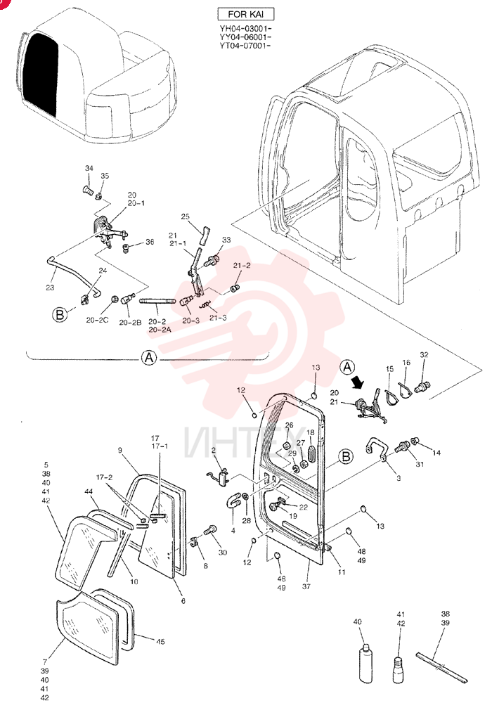 DOOR ASSY. YT51C00003F2