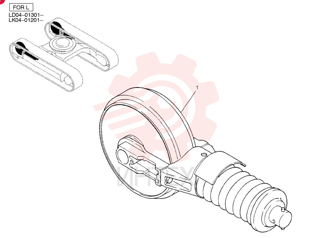 IDLER YN52D00023F2