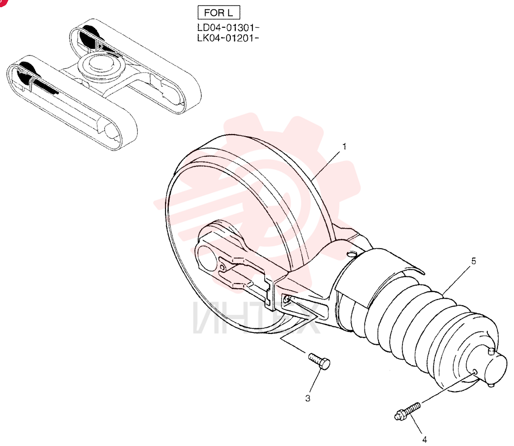 IDLER YN52D00024F2