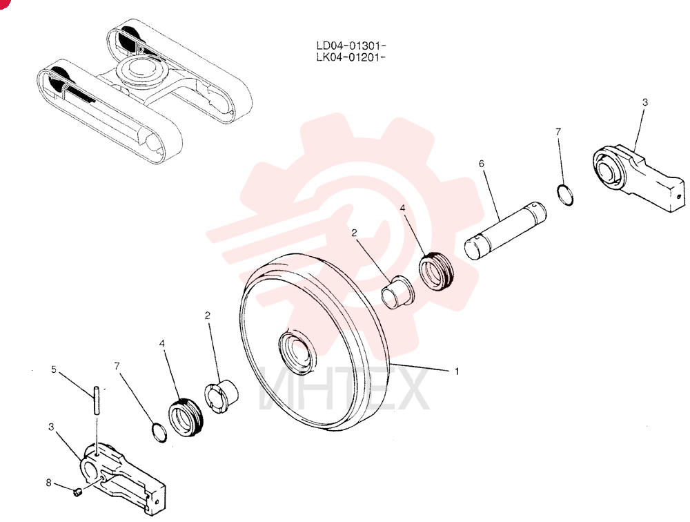 IDLER YN52D00009F1