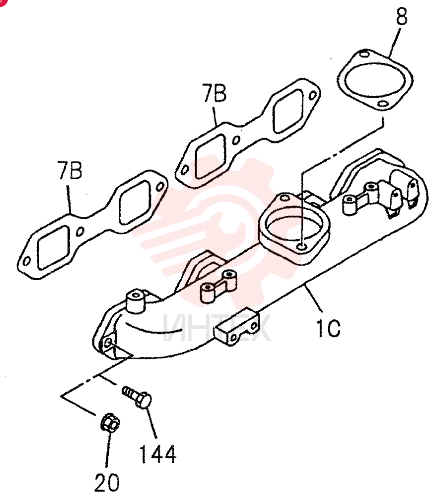 INLET MANIFOLD 0-25C