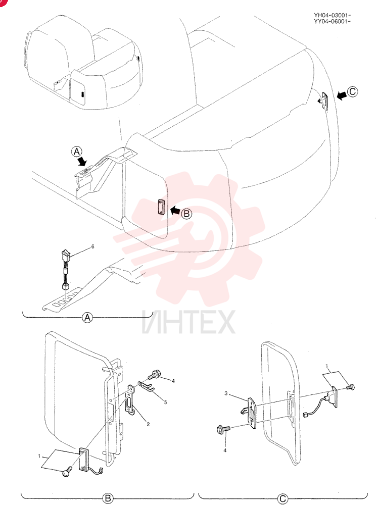 LAMP YY80E00001F4