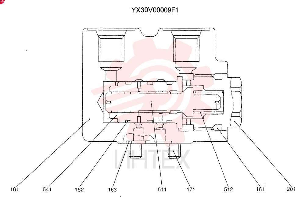 LOCK VALVE YX30V00009F1