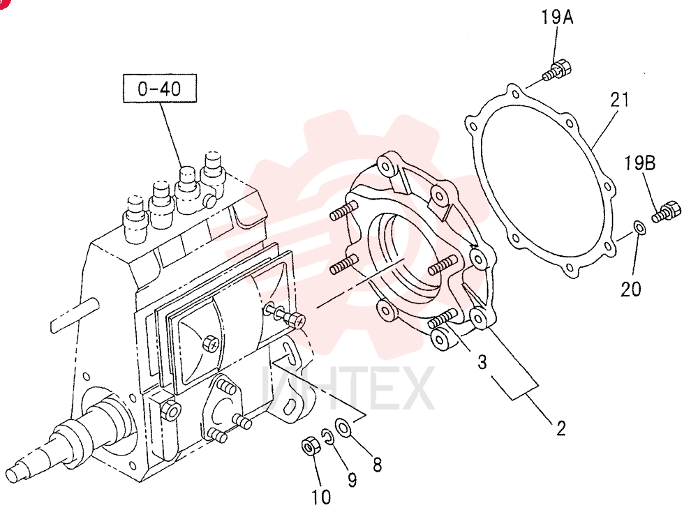 MISCELLANEOUS PARTS; INJECTION PUMP 0-86C