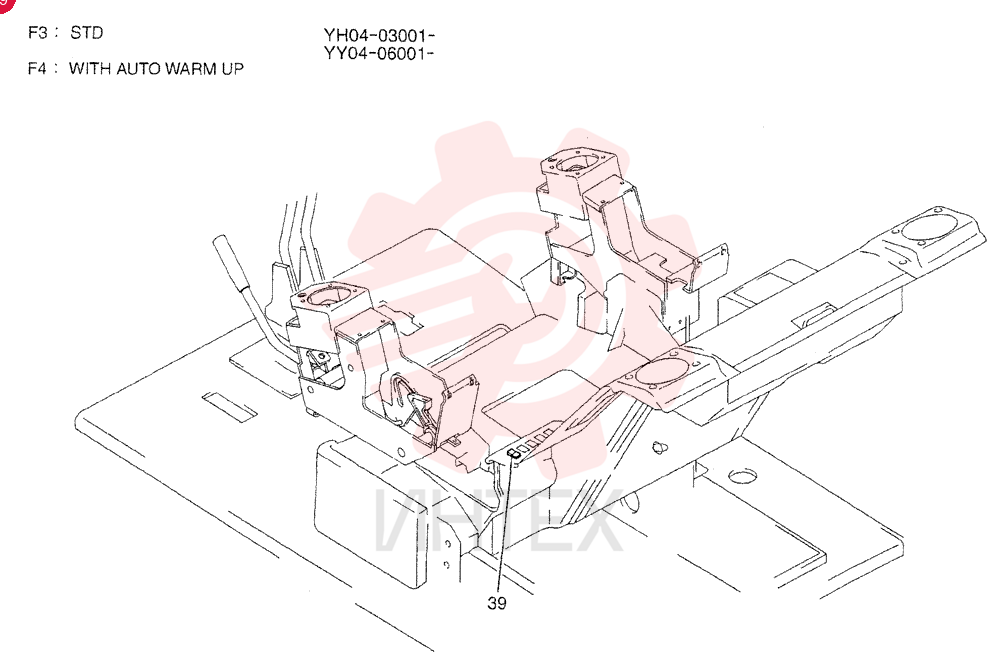PANEL ASSY, INSTRUMENT (STD) YY17M00008F3