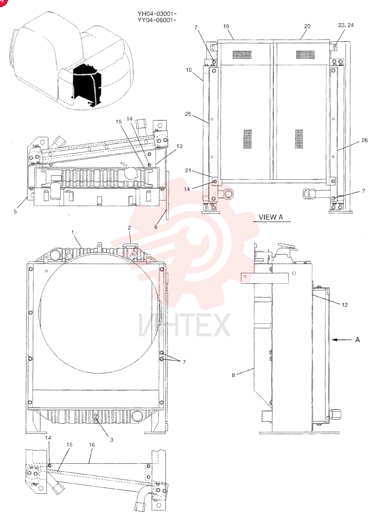 RADIATOR YY05P00004F1