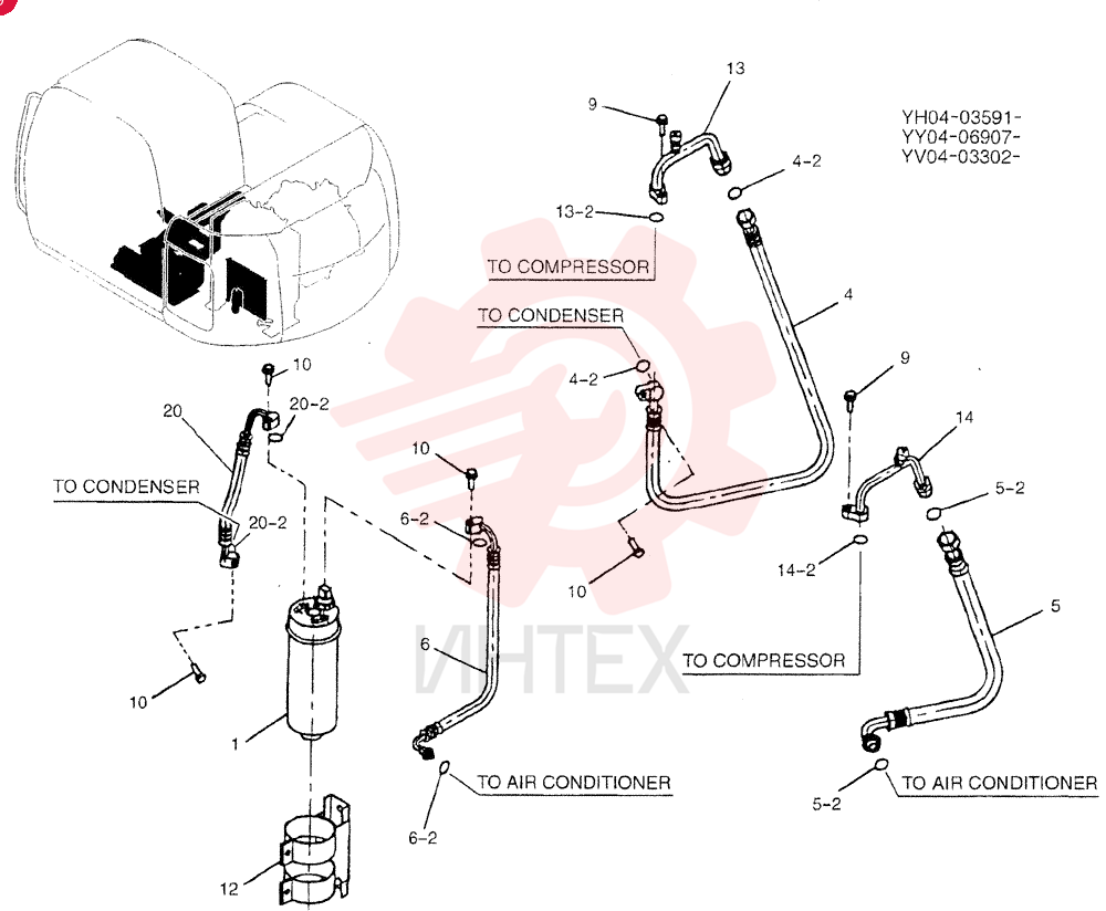 RECEIVER-DRYER YV96V00001F6
