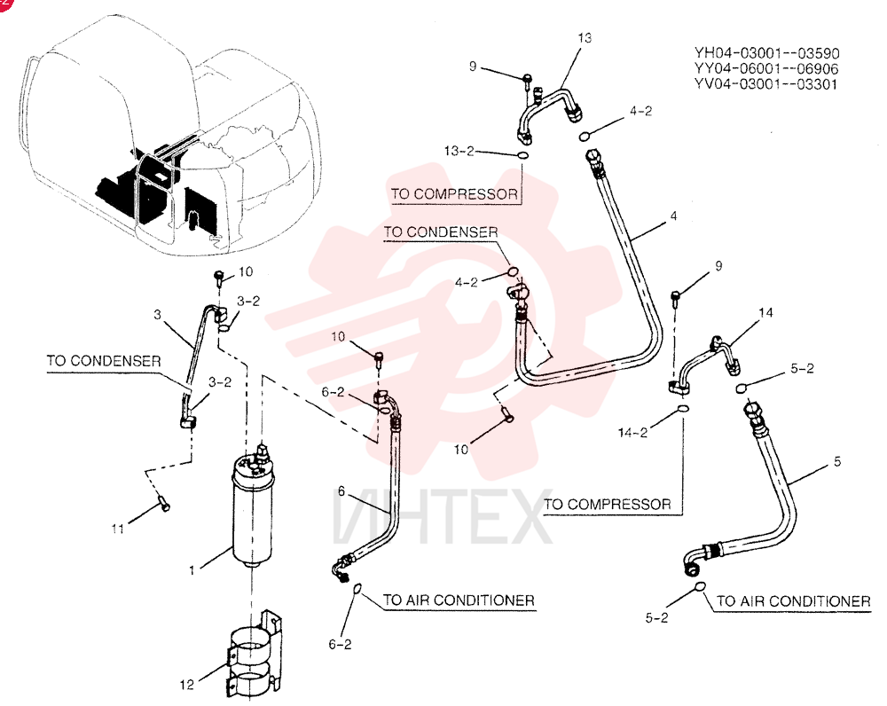 RECEIVER-DRYER YV96V00001F3