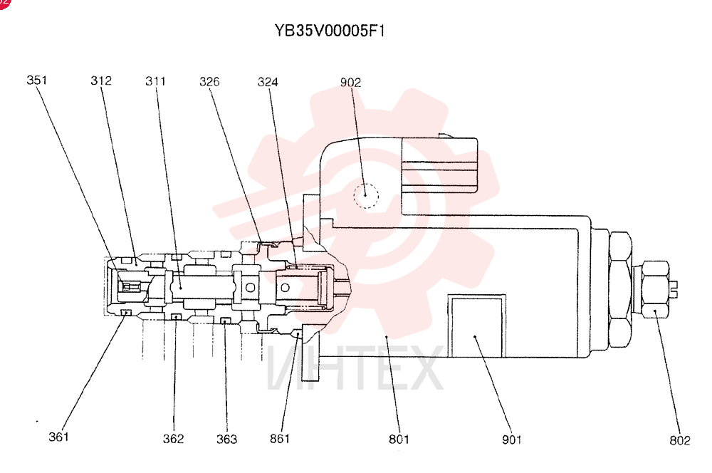 SOLENOID VALVE YB35V00005F1
