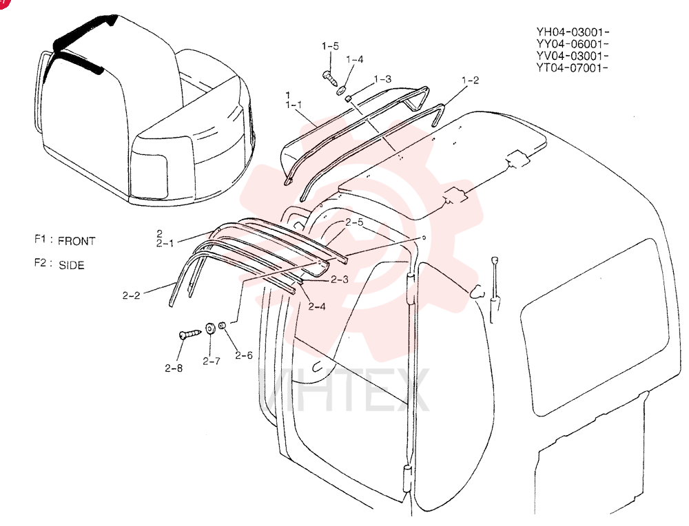 SUN VISOR YT55C00001F1