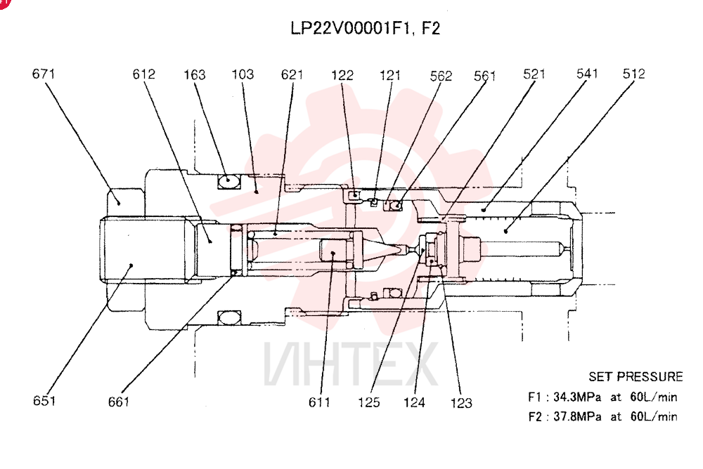 VALVE LP22V00001F1