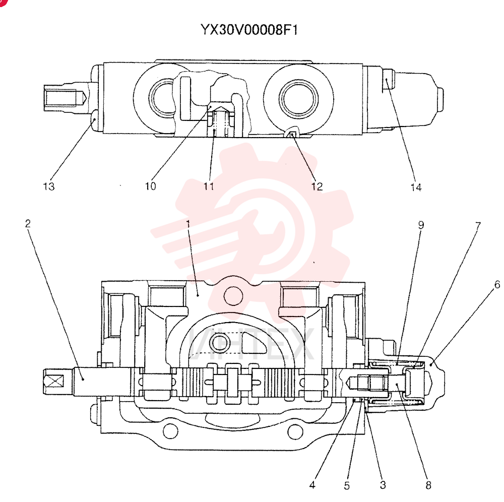 VALVE SECTION YX30V00008F1