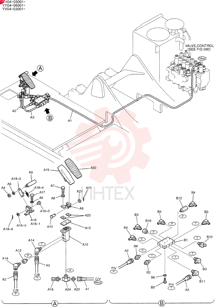 CONTROL LINES, REMOTE YY68H00030F1