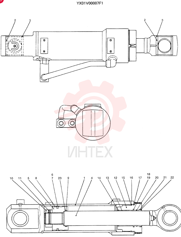 CYLINDER YX01V00007F1