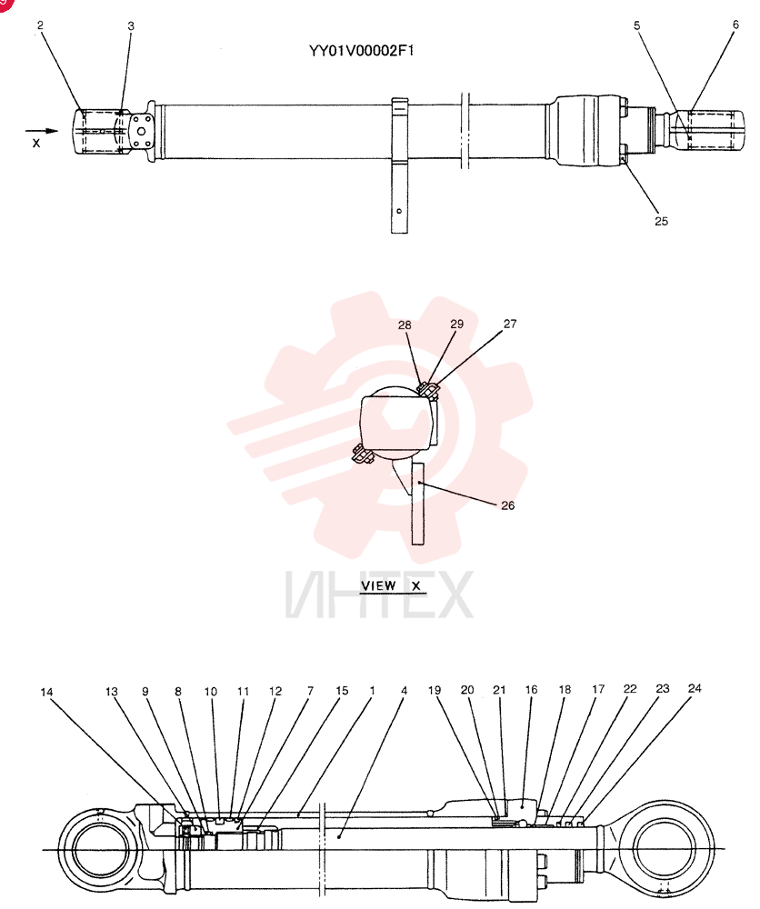 CYLINDER ASSY. YY01V00002F1