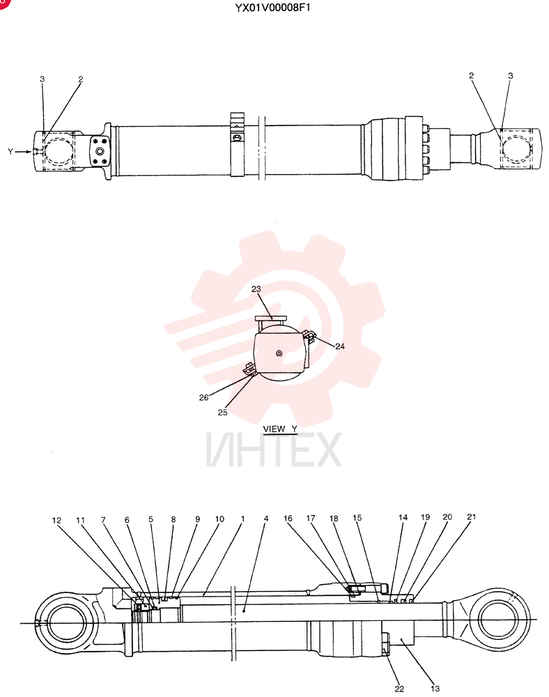CYLINDER YX01V00008F1